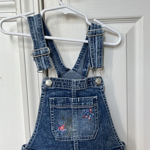 Jean short overalls nearly new size 6x - Picture 2 of 6